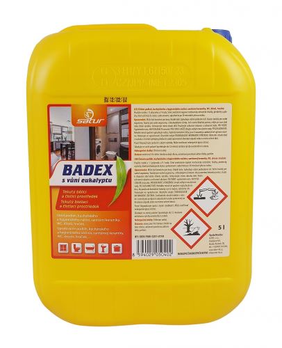 Satur BADEX 25L, bleach, disinfectant and cleaner