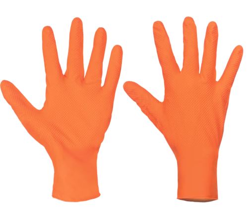 Gloves SPOONBILL GRIP nitrile, size L