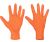 Gloves SPOONBILL GRIP nitrile, size L