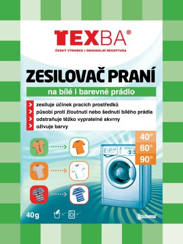 TEXBA, wash booster, 40 g