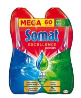 SOMAT Excellence, gel do myčky, DUOPACK, 2x 540ml, 60 dávek