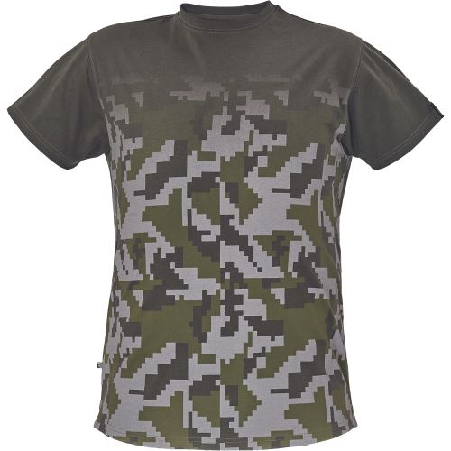 T-shirt NEURUM, dark olive, size XL