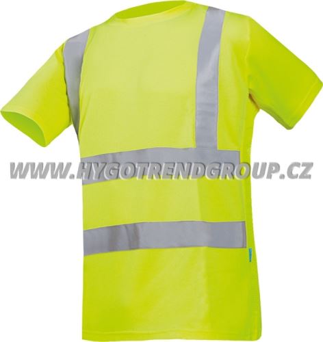 Reflective T-shirt OMERO HV 3885A, yellow, size XL