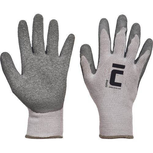 Gloves knitted DIPPER, gray