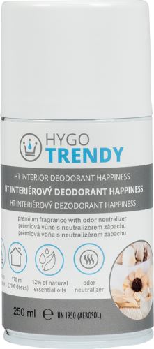Interior deodorant HYGOTRENDY,  electric refill air fresheners, Happiness, 250 ml