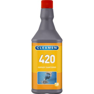 CLEAMEN 420, for waste, sanitary, 1L