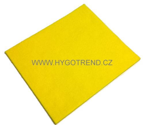 PETR floor cleaning cloth, 60 x 70 cm, 170 g/m2, yellow