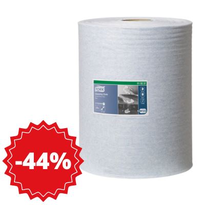 Tork soft cleaning cloth - small roll (SOFT), 1 layer, blue