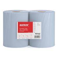 KATRIN Classic XXL2 Blue tea towel, 2 layers, blue, 1000 pcs