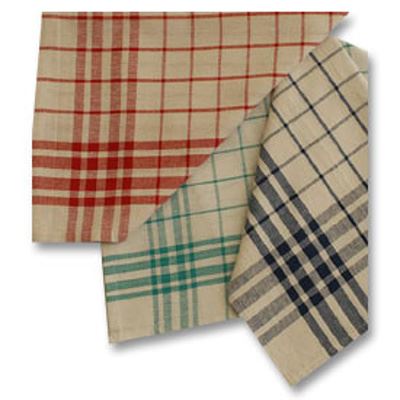 Textile tea towel, 50 x 70 cm, checkered