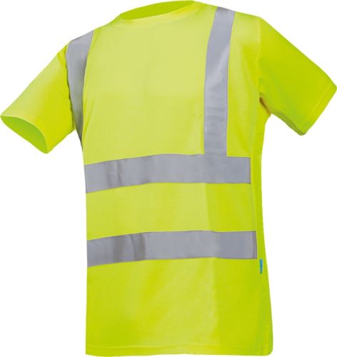 Triko reflexní OMERO HV 3885A, žlutá, vel. XL