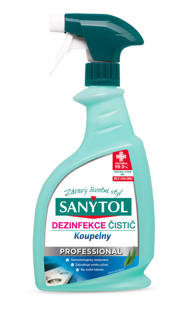 Sanytol professional, dezinfekce, čistič koupelny, 750ml