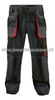 trousers FF CARL BE-01-0003, black/red, size 52 trousers FF CARL BE-01-0003, black/red, size 52