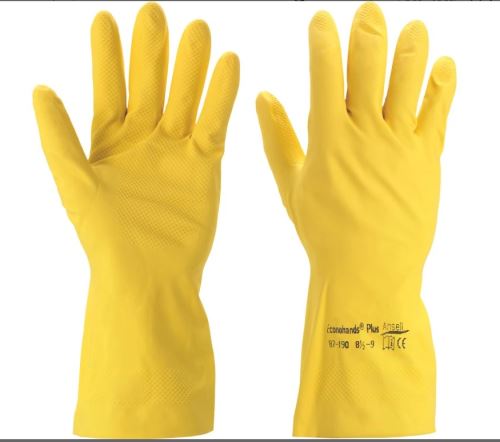 Gloves PELECANUS, blue, size 7