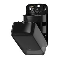 Tork Toilet paper dispenser - compact roll ELEVATION (3)