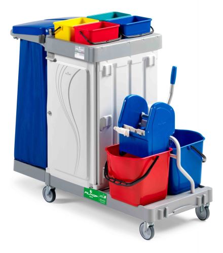 Filmop Multicar ALPHA 6103, 2 x 15L, 4 x 4L, plastic, bag holder