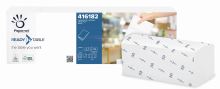Papernet napkins for Interfold tray 1/4, 2 layers, 8 x 550 pcs, white