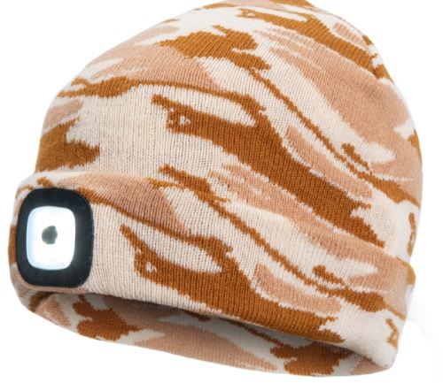 Cap DEEL LED lamp, beige camouflage - cost of taking back electrical equipment CZK 0.073/