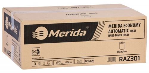 Paper towels in rolls, AUTOMATIC MAXI, green, 1-ply, 250 m, 1 x 6 rolls