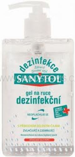 Sanytol dezinfekční gel, 250ml s pumpičkou