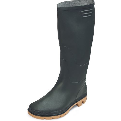 Boots GINOCHIO, green, made of PVC, no. 41