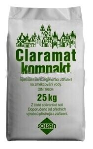 Salt tablet CLARAMAT, compact, 25 kg