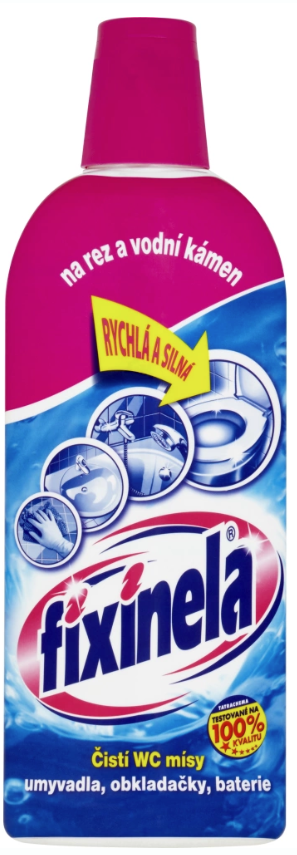 Fixinela na rez a vodní kámen, 500 ml